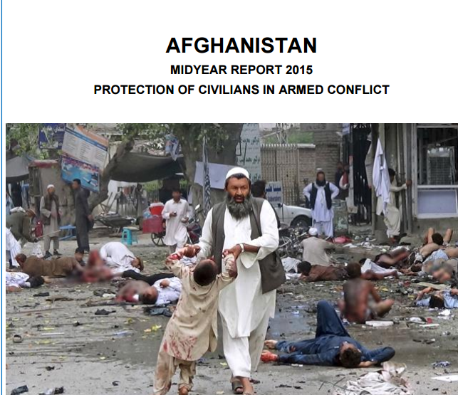 1,592 civilians including women and children killed in Afghanistan in 6 months