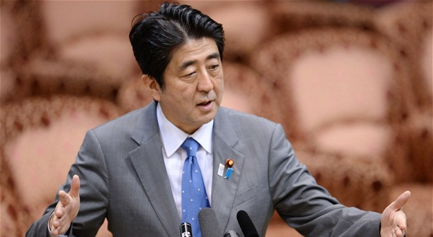 Japanese PM Abe on Central Asian tour from 22 to 28 October