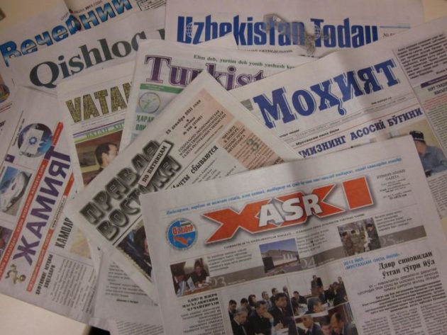 Uzbek newspapers