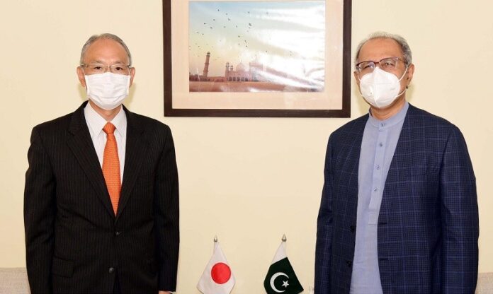 Japanese-Ambassador-to-Pakistan-Kuninori-Matsuda-and-Dr.-Abdul-Hafeez-Shaikh